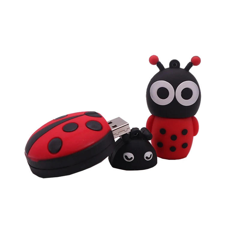 Usb-флеш-накопитель в виде божьей коровки 64 ГБ 128 4 8 16 32 | Компьютеры и офис