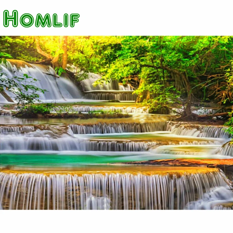 Homlif полный квадратный/круглый дрель 5D DIY алмаз живопись рукоделие вышивка