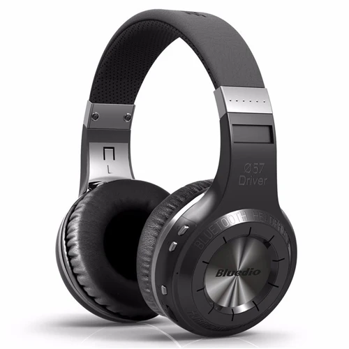 HT Blutooth 4,1 стерео беспроводные наушники гарнитура Auriculares Bluetooth наушники для компьютера головной телефон с микрофоном - Цвет: Черный