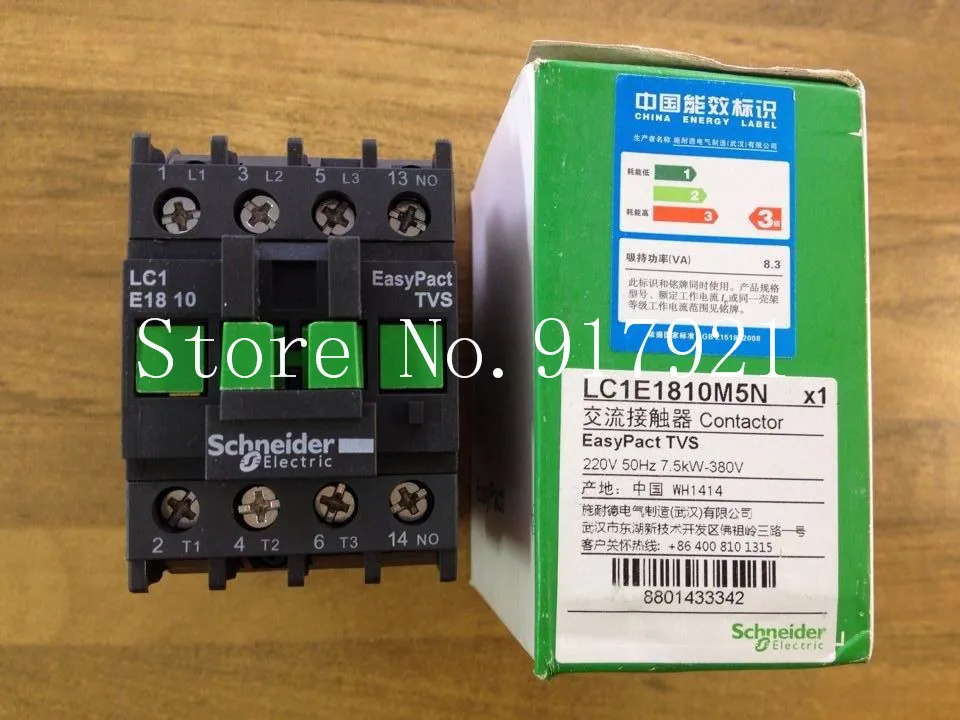 

[ZOB] original LC1E 1810 220V AC contactor genuine original --5pcs/lot