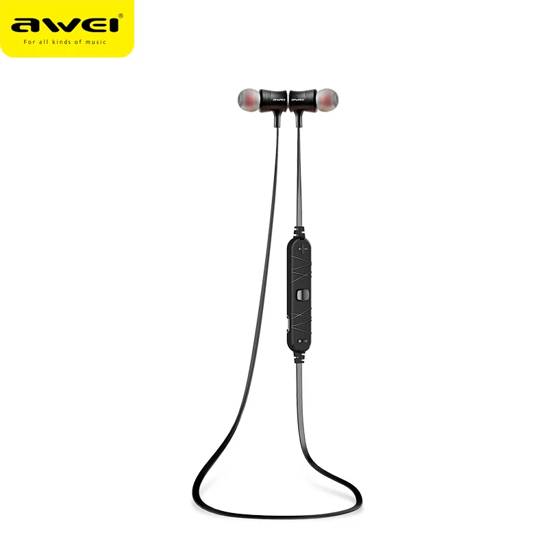 Беспроводные Наушники AWEI A921BLWireless Спортивная Bluetooth гарнитура с магнитным