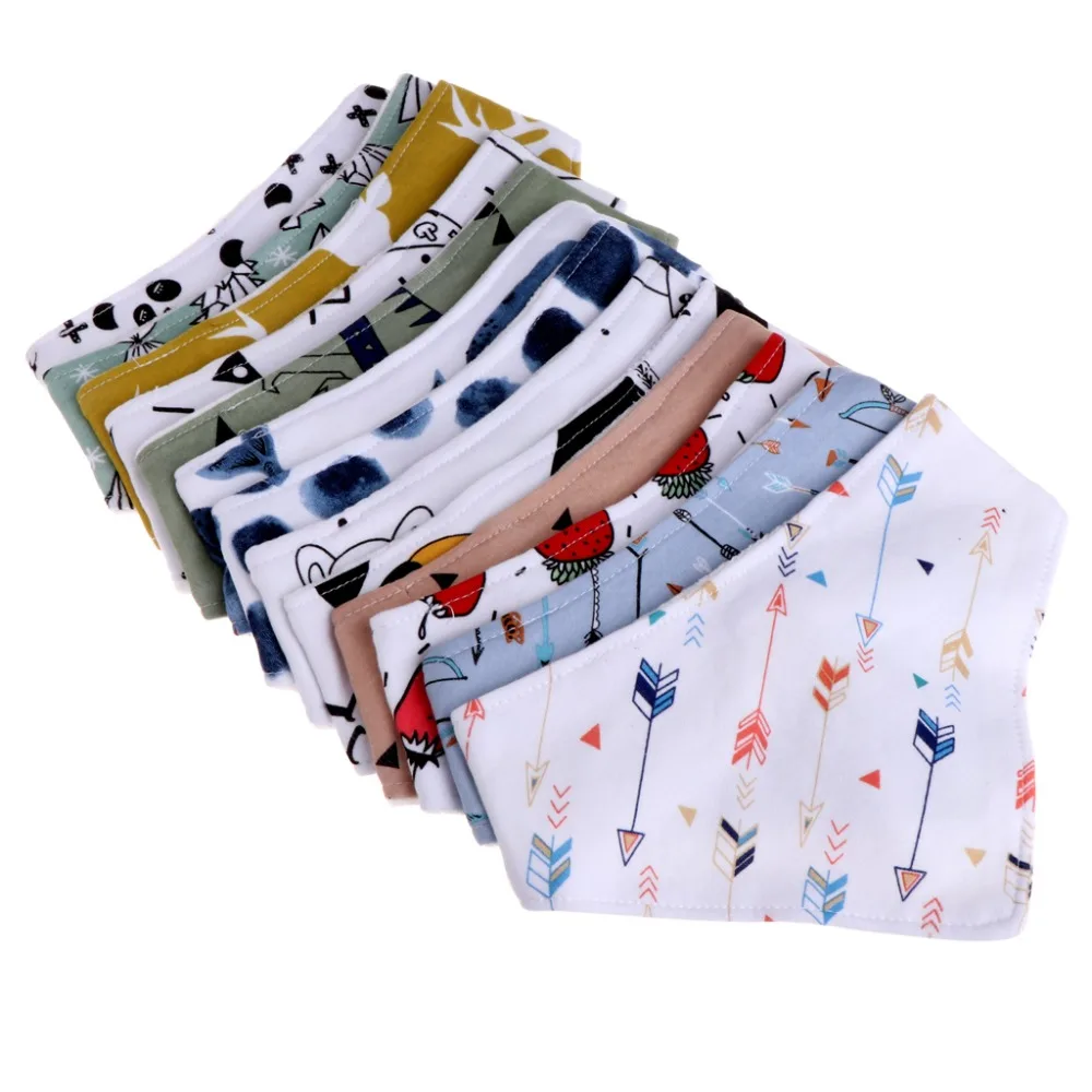 

Infant Baby Unisex Bibs Feeding Saliva Towel Dribble Triangle Bandana Head Scarf Baby Clothing Accessories Bibs Burp Cloths