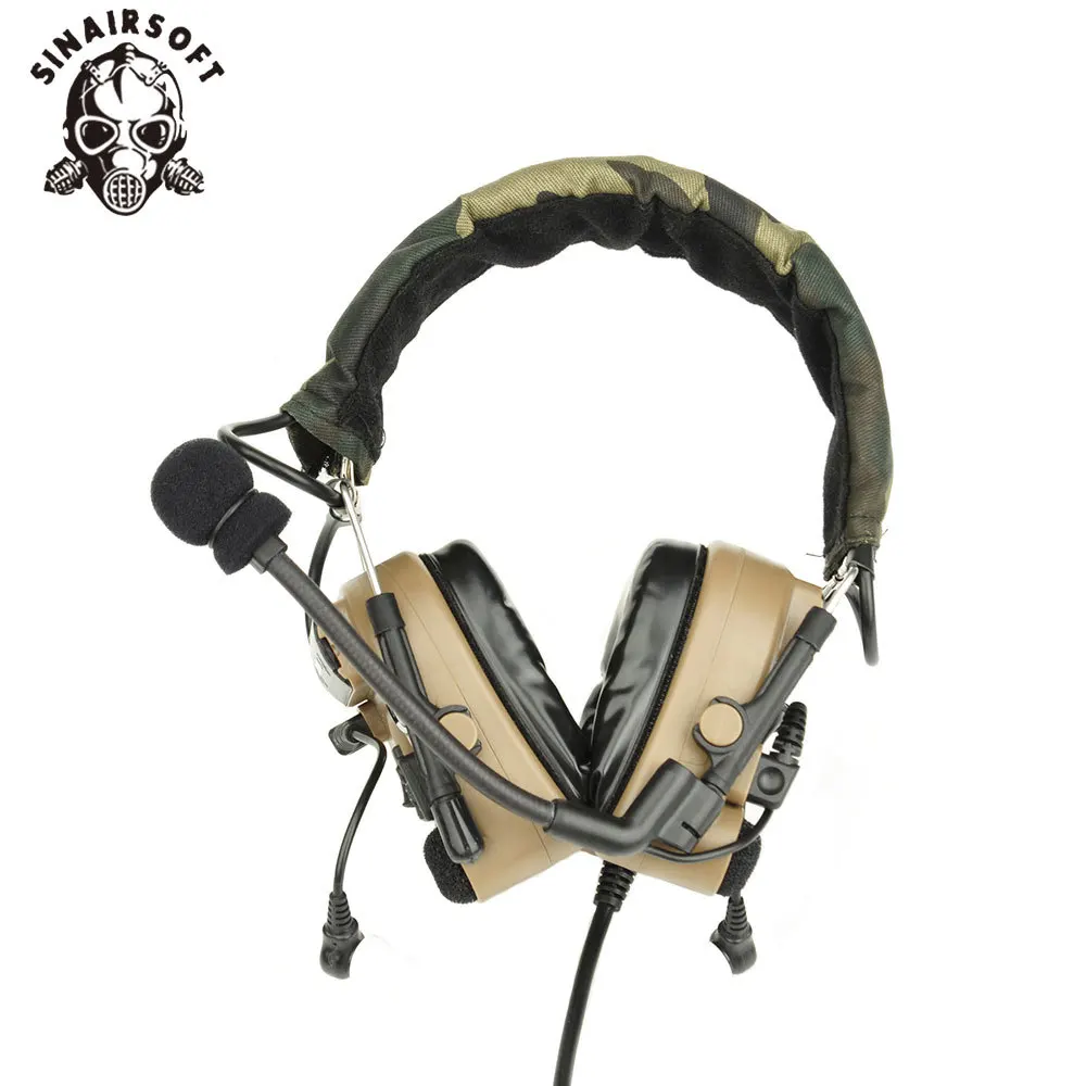 SINAIRSOFT Z tactical Sordin тактическая гарнитура для страйкбола Comtac Z038 ZCOMTAC IV наушники