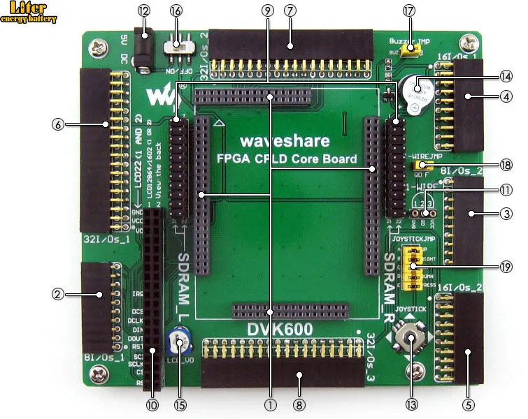 FPGA CPLD mother board provides several I/O interfaces supports various accessory boards | Компьютеры и офис