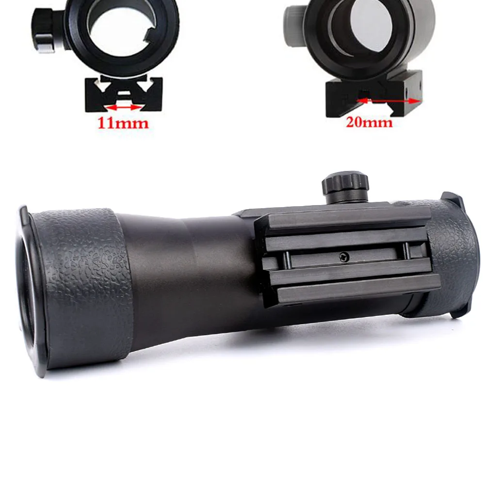 WIPSON 2x40 RD Зеленый Красный точечный прицел тактический 11/20 мм железнодорожных Fit Picatinny крепление охотничьи прицелы
