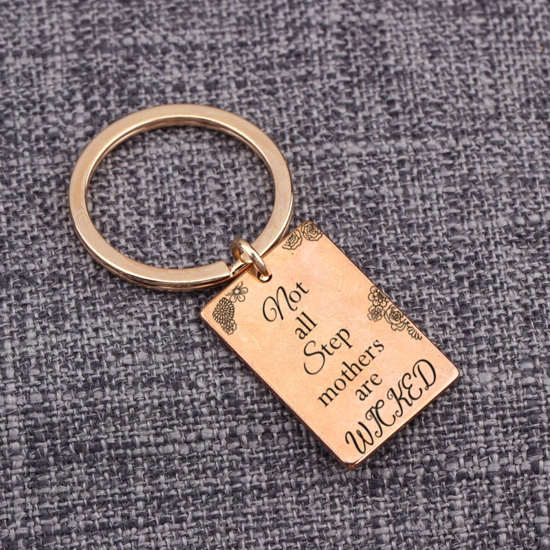Не все шаг матери нечестивое принятие Keepsake семейный Подарок Брелок сувенир для