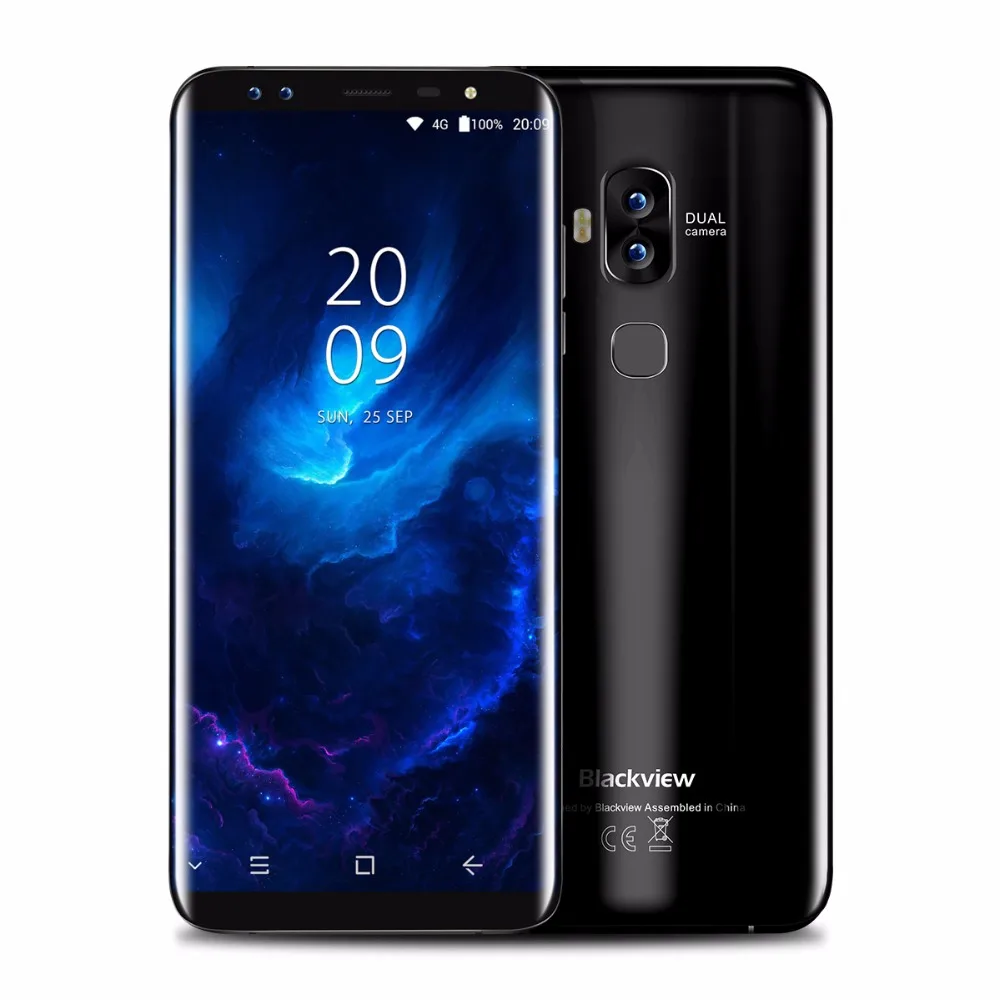Blackview S8 5 7 &quotчетыре камеры 18:9 смартфон 4 ГБ ОЗУ 64 Гб ПЗУ MT6750T Восьмиядерный