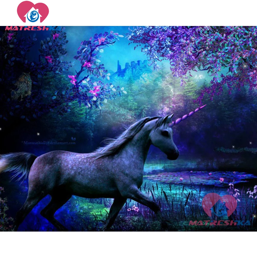 DIY embroidery with diamonds diamond painting animals diy animal deer picture by rhinestones home decoration | Дом и сад