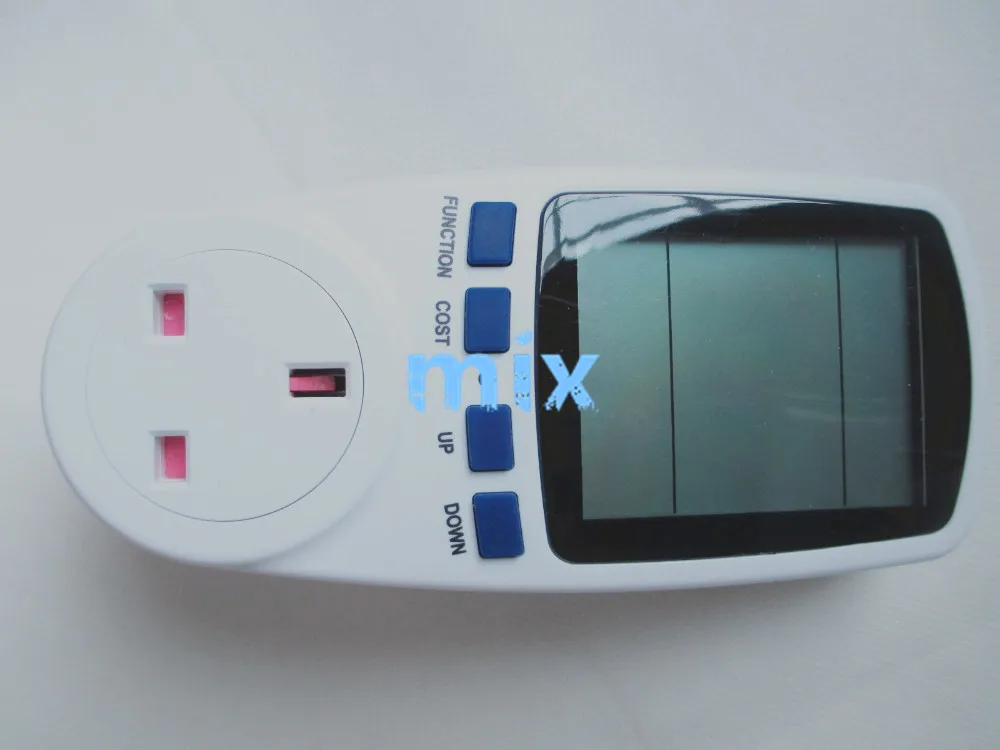 Анализатор энергопотребления в Великобритании ватт ампер вольтметр монитор