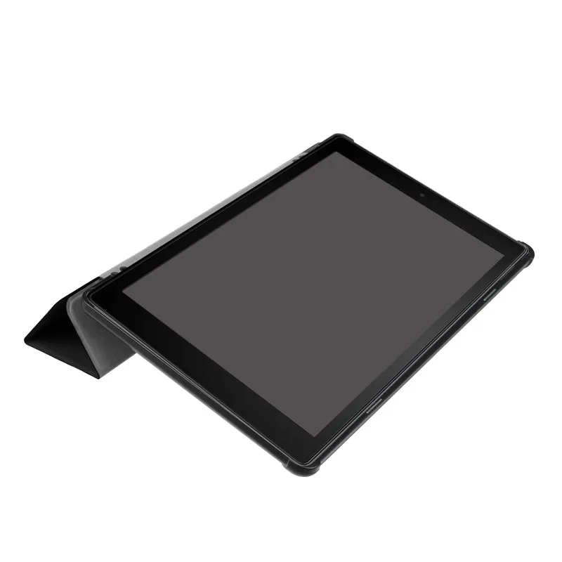 Для Amazon Fire HD10 2017 жесткий чехол Tri-Fold ультра тонкий с откидной магнитной крышкой и