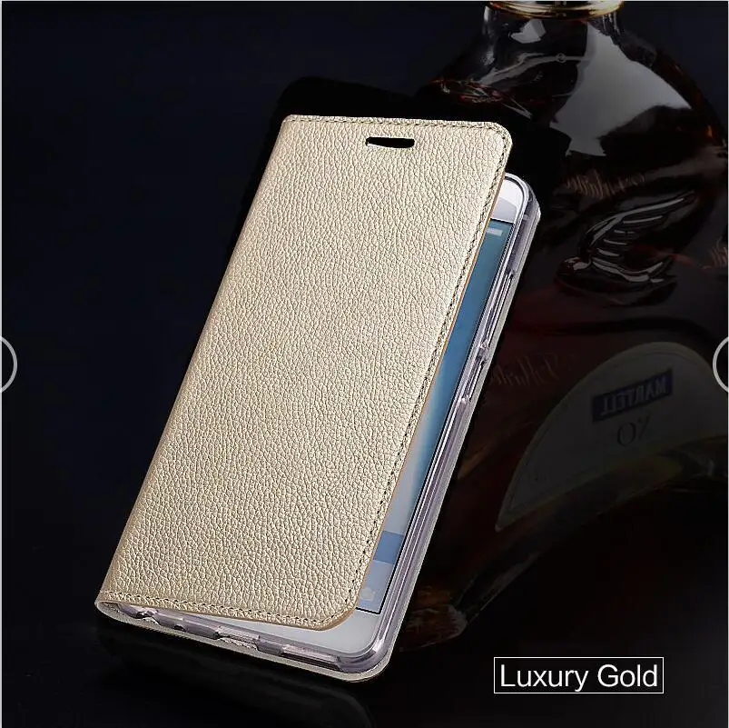 Золотой LANGSIDI Чехол-книжка из натуральной кожи для iphone 11 pro с текстурой личи, чехол с магнитной картой для iphone 11 pro max X XS 7 8 plus - Цвет: Золотой