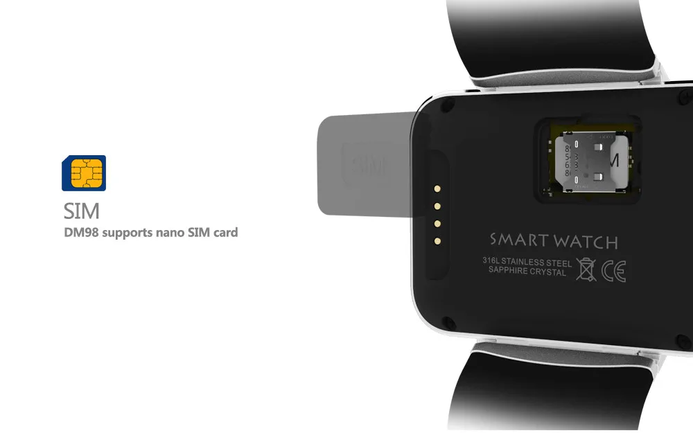 Дизайн спортивные фитнес Bluetooth 4,0 3g многофункциональные умные часы SIM телефон 4 Гб фронтальная камера двухъядерный для Android# A