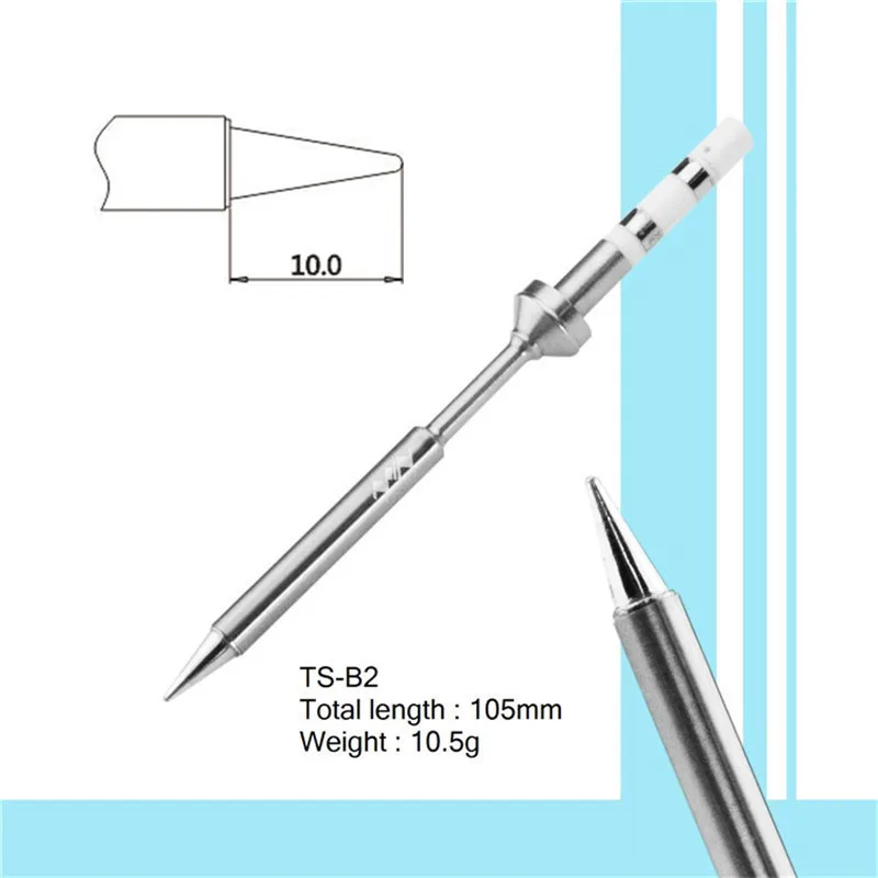 TS100 Portablec MINI Programmable Digital LCD Display Electric Soldering Iron Tips