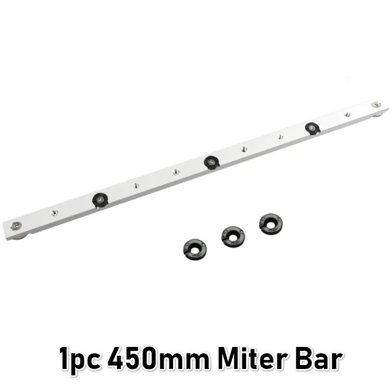 NEW Aluminium Alloy T-tracks Slot Miter Track and Miter Bar Slider Table Saw Miter Gauge Rod Woodworking Tools Workbench DIY