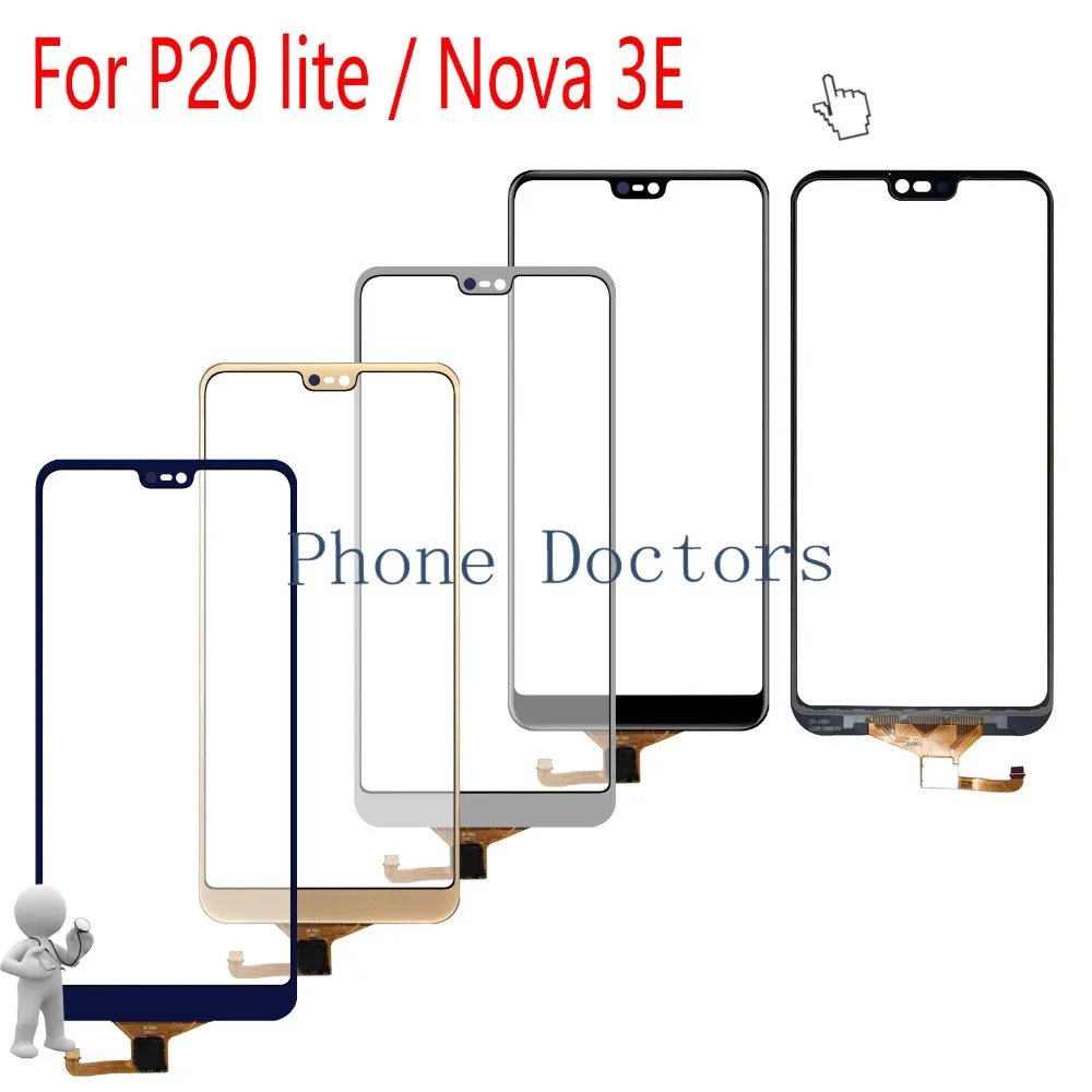 5,65 дюймовый сенсорный экран дигитайзер стекло для Huawei P20 lite ANE-L01/LX2/L21 L22 / L23