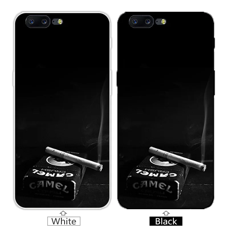 For One Plus 5 Five 1+5 Phone Case Black Back Matte Marbles Cover Soft TPU Silicon 5.5inch for Plus5 Fundas Coque |