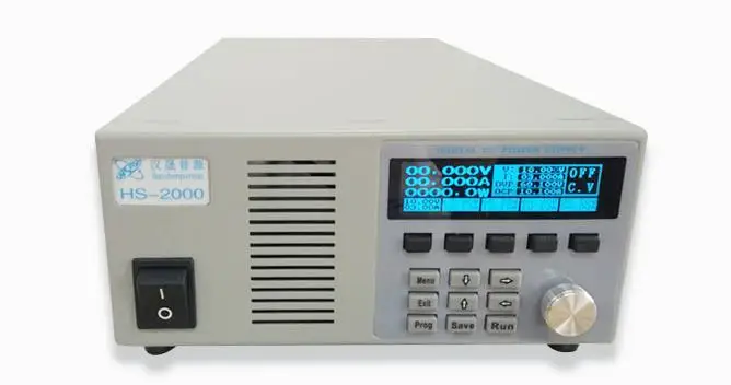 

Hspy 1200V 1A DC Programmable Regulated DC Power Supply 0-1200V,0-1A adjustable 1200W