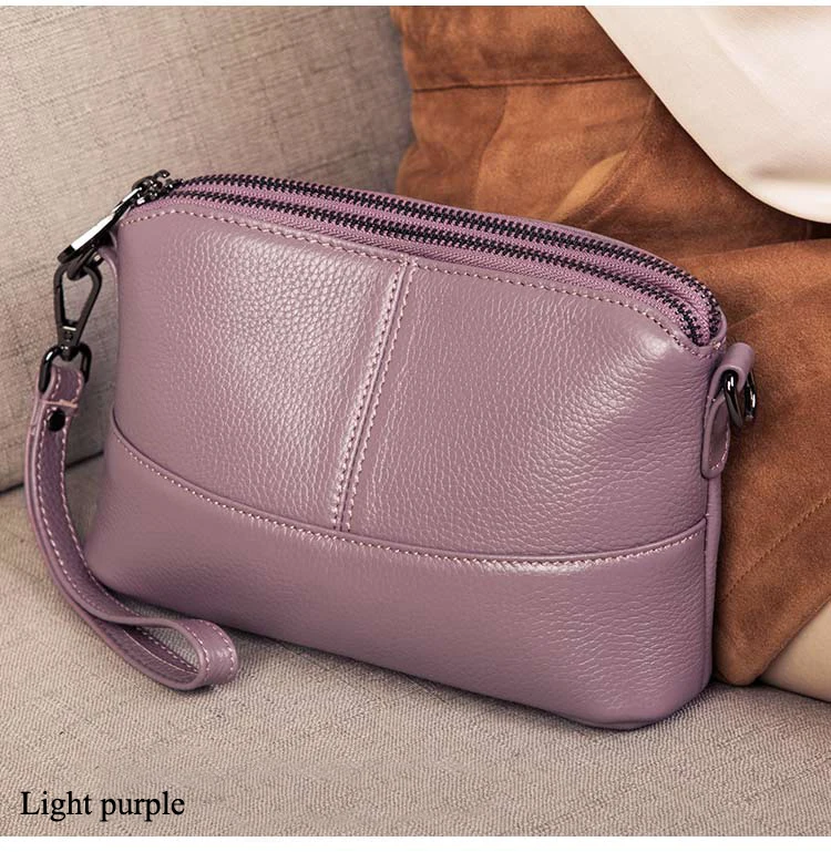 Luxury Handbags Women Bags Designer Genuine Leather Clutch Bag Fashion Shoulder Crossbody Bags Female Shopping Purse Wallets