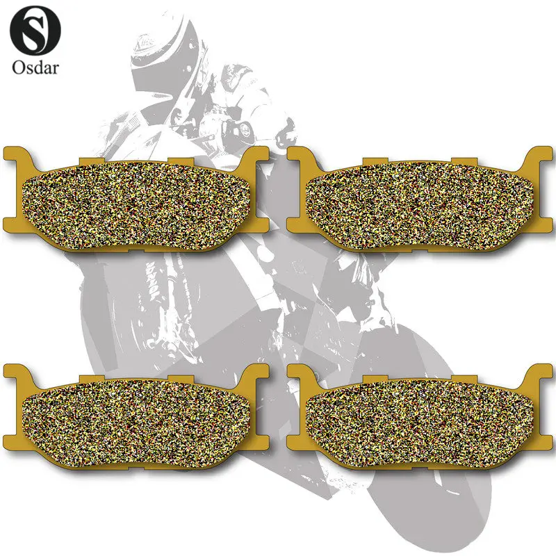 Мотоцикл тормозные колодки спереди для Yamaha XVZ 1300 1999 2010 XV 1600 2004 750 94 97 XJ 900 95 03 1100
