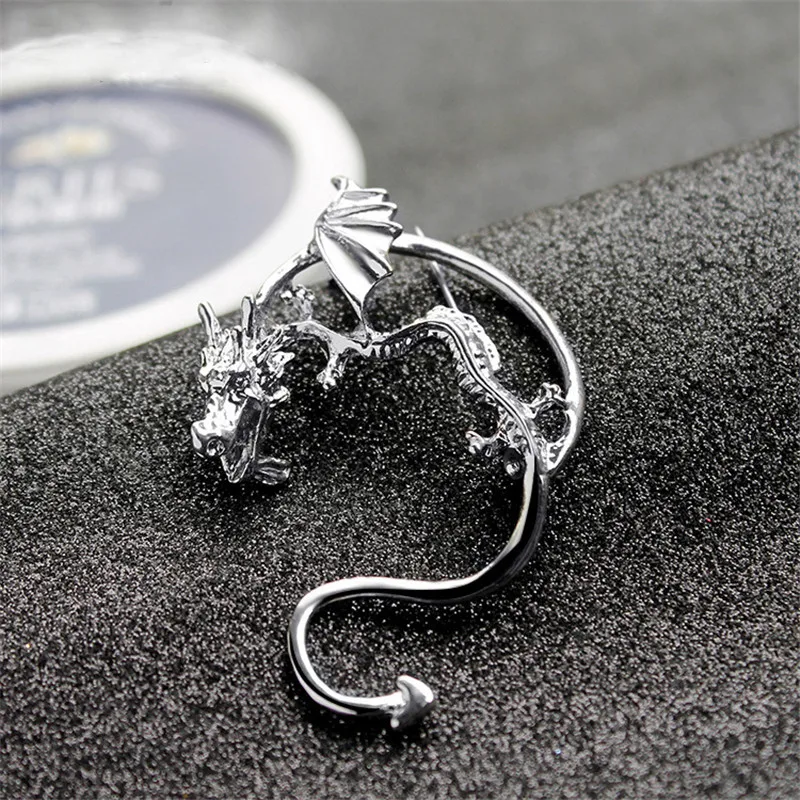 Мужская брошь в форме дракона Magic Ikery Винтажная цвета шампанского с животным