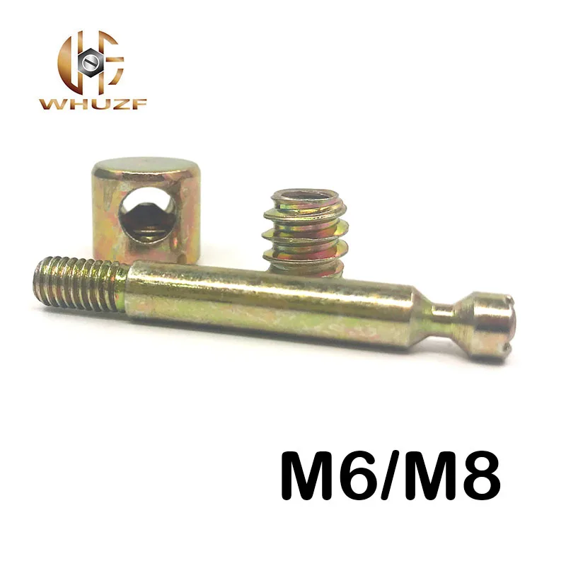 Гайка мебельная 4 в 1 M6/M10 10 шт.