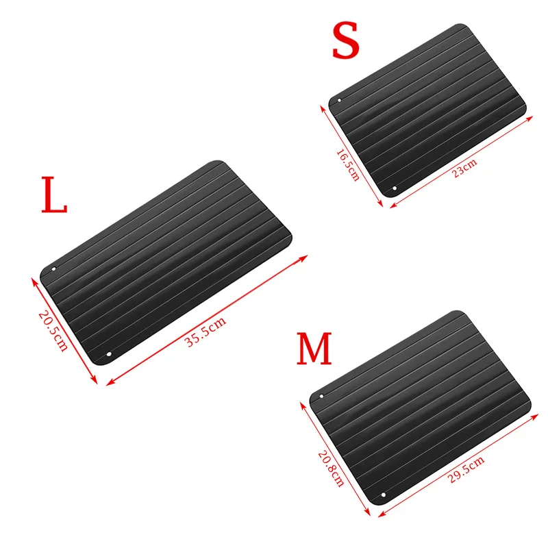 Бытовой творческий Magic металлическая пластина для разморозки водой коробка