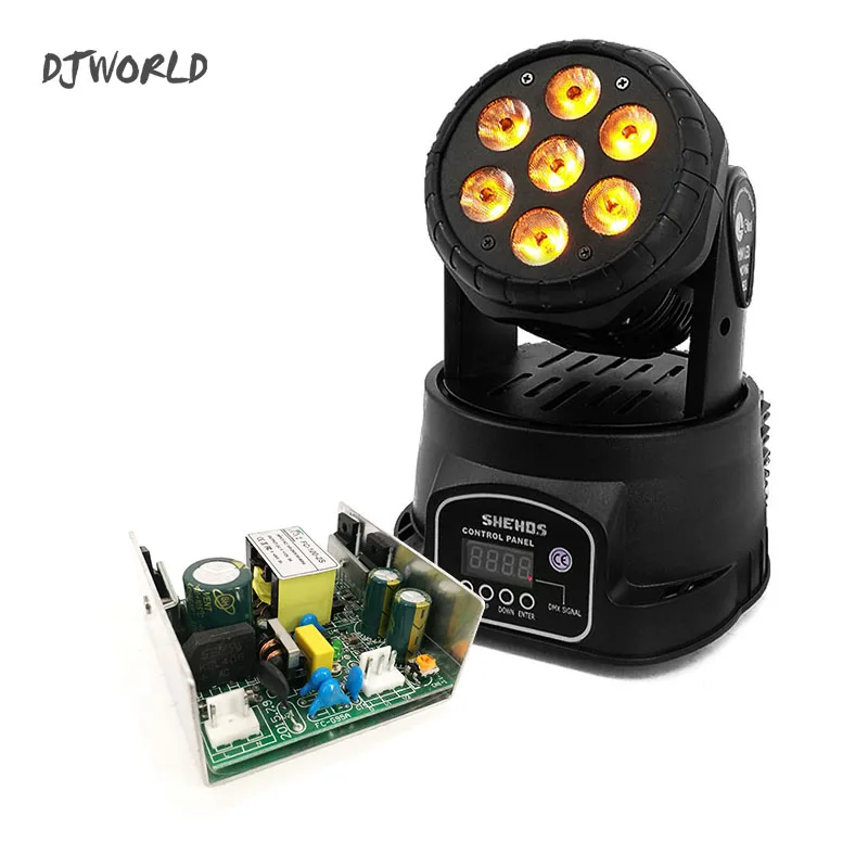 Power supply 80W Источник питания 60 Вт сценическая световая Часть Аксессуары плата питания контроллер переключения для Светодиодный прожектор 60 Вт сценический эффект освещения - Цвет: Power supply 80W