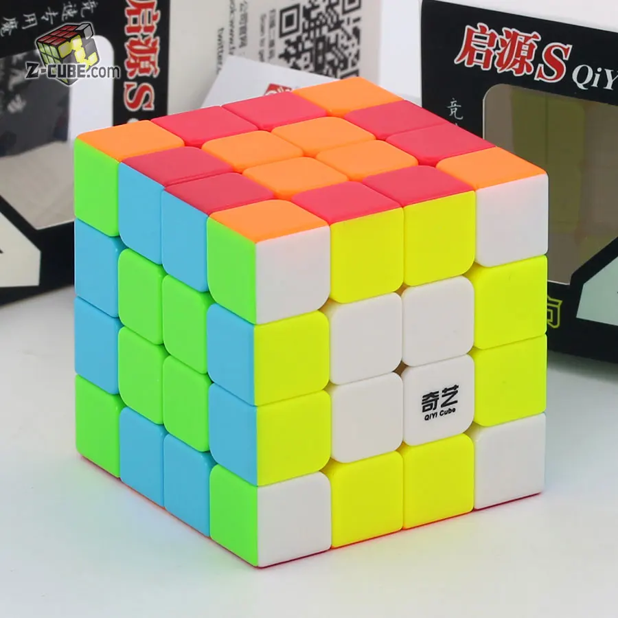 Головоломка магический куб QIYI QiYuan S 4*4*4 4x4x4 444 профессиональный скоростной куб логическая игра развивающие игрушки подарок чемпион конкурс
