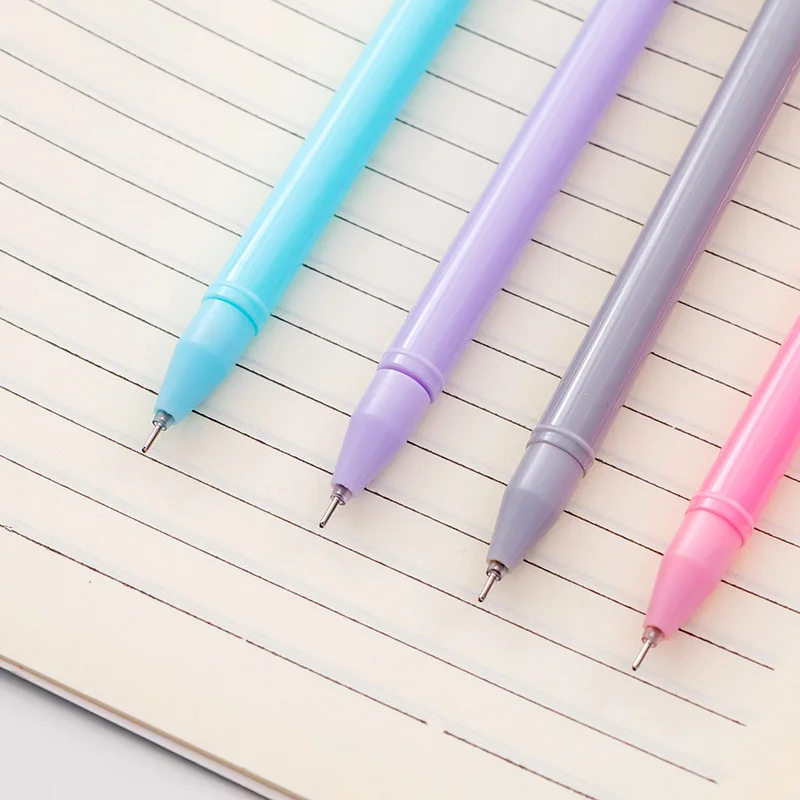 3 шт./партия гелевая ручка нейтральная милые озорные леопардовые черные ручки lnk