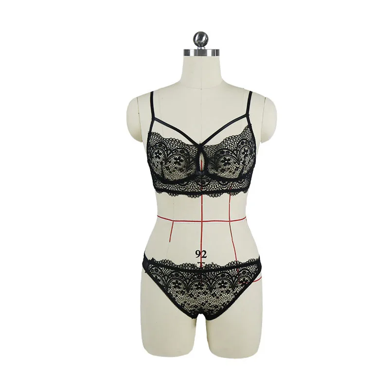 Женское кружевное нижнее белье 2 цвета с леопардовым принтом|Лифчики| |