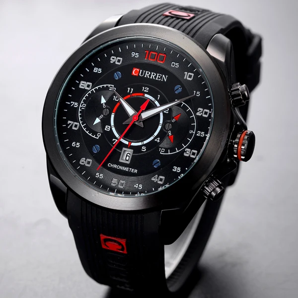 2016 новые Модные Военные Curren брендовые дизайнерские армейские календарь Мужские