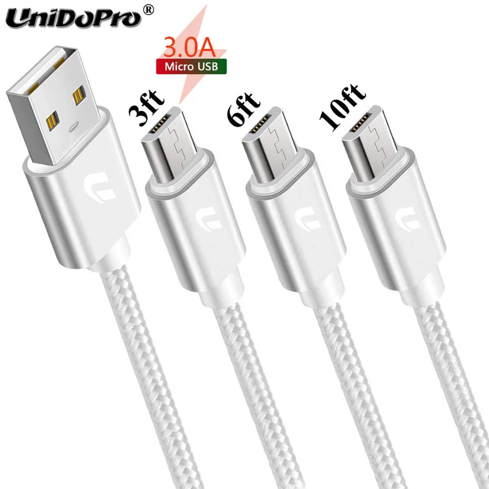 Micro USB кабель для синхронизации данных и быстрой зарядки Huawei Y3 Y5 Y6 Prime Y7 Y9 2019 Enjoy 9 Plus