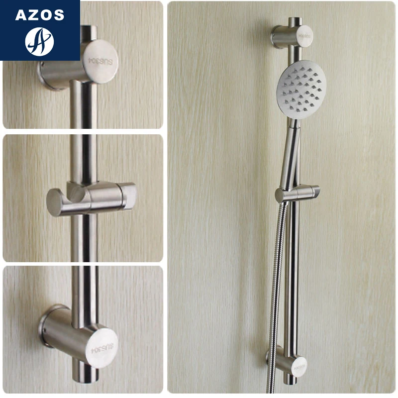 Azos штанга для душа SUS304 нержавеющая сталь подъемная и осенняя Одиночная функция