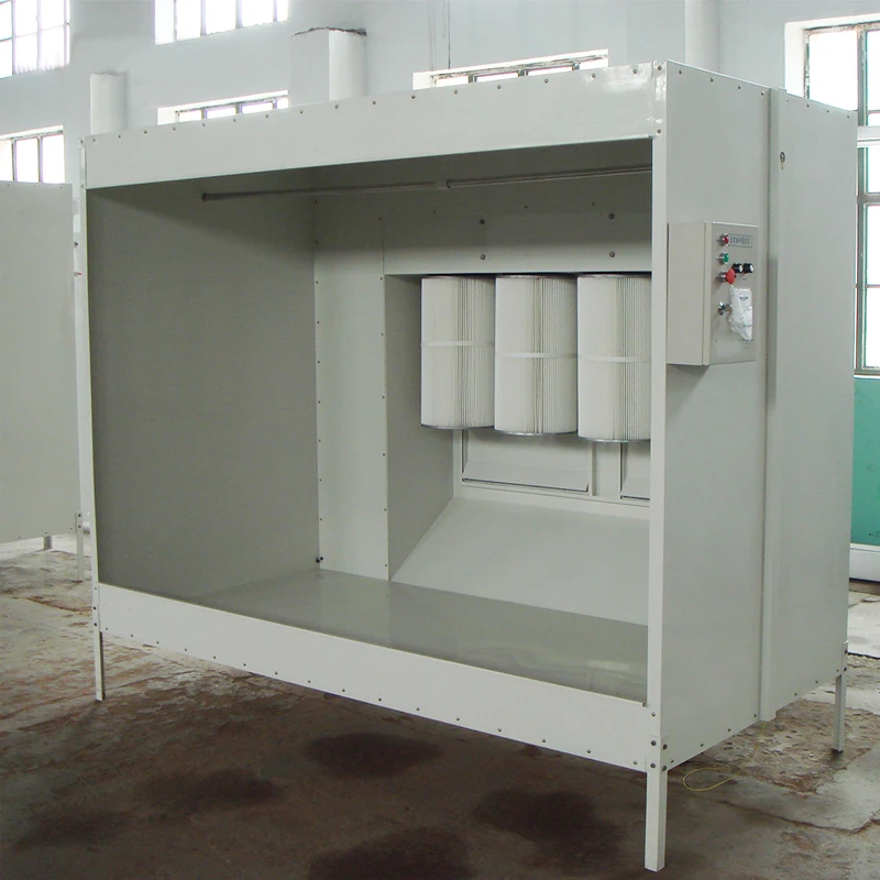 PCBM-280 Customized Manual Electrostatic Powder Coating Spray Booth Cabinet for powder | Автомобили и мотоциклы