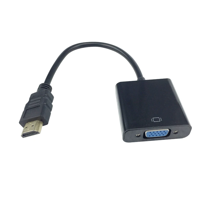 Raspberry Pi 3 HDMI TO VGA Adapter цифро-аналоговый аудио конвертер кабель мужчин и женщин conecter