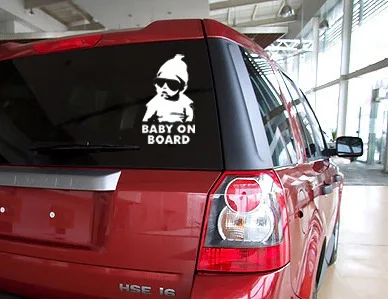Baby in the car warning language occlusion scratches High Quality Car The Whole Body Sticker Vinyl Decals Auto Truck Decoration |