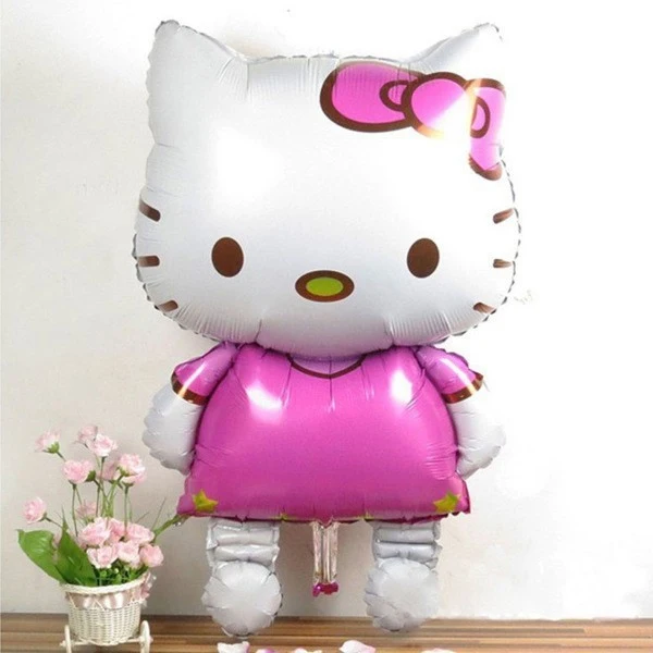 Надувной шар Hello Kitty большие размеры игрушки милый мультяшный кот украшение на
