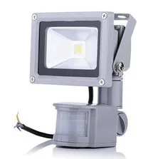 LED Flood Light search projector lamp 10W 20W 30W 50W AC85-265V PIR Motion sensor Sense detective Sensor IP65 Waterproof | Лампы и