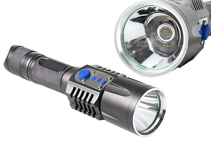 USB Перезаряжаемый светодиодный фонасветильник T6 2000 люмен фонарик 5 режимов