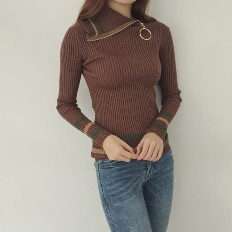 Blusas De Inverno Feminina настоящий свитер женский 2018 продажа основной пряжи высокий