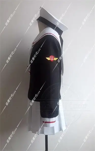 Новинка Аниме кардкоптер Сакура косплей костюм КИНОМОТО школьная форма наряды