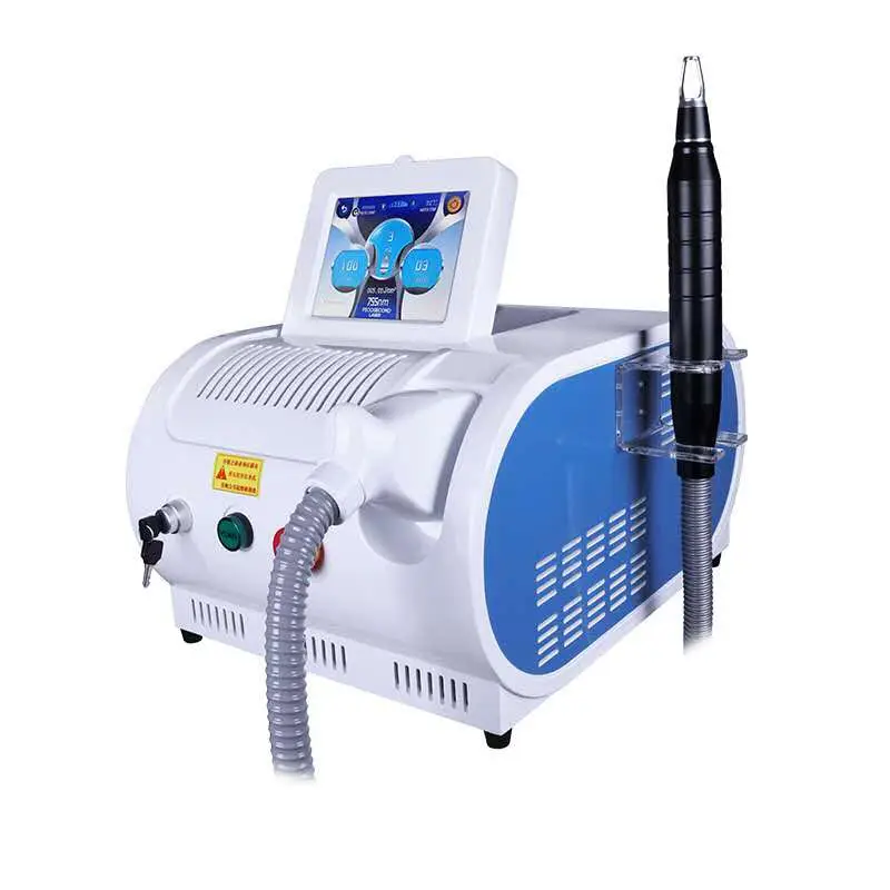 

2019 New PROFESSIONAL Nd Yag Laser Eyebrow Machine TATTOO Removal Eyebrow Cleaner Pigmentation Removal Q SWITCH Beauty device