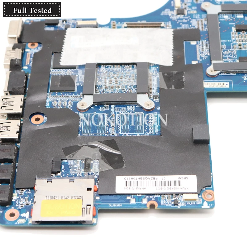 NOKOTION 641487-001 665347-001 материнская плата для ноутбука hp павильон DV6 DV6-6000 Материнская плата ноутбука DDR3 HM65 HD 6490 м 1 Гб