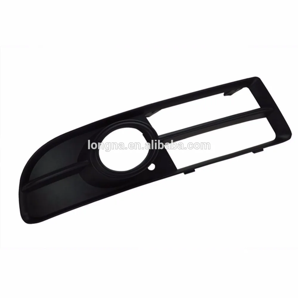 Черный Нижняя передняя сторона бампер противотуманных фар гриль для 07 09 Audi A4 B7 S