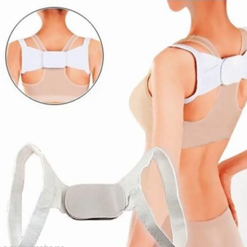 Фиксатор спины Поддержка плечевой ремень коррекция выпрямить осанку корректор