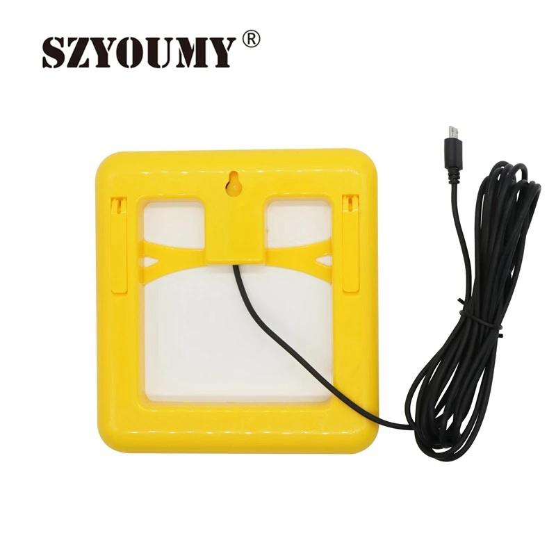 SZYOUMY USB лампа для чтения 6 Вт 30 светодиодов на солнечных батареях светодиодная
