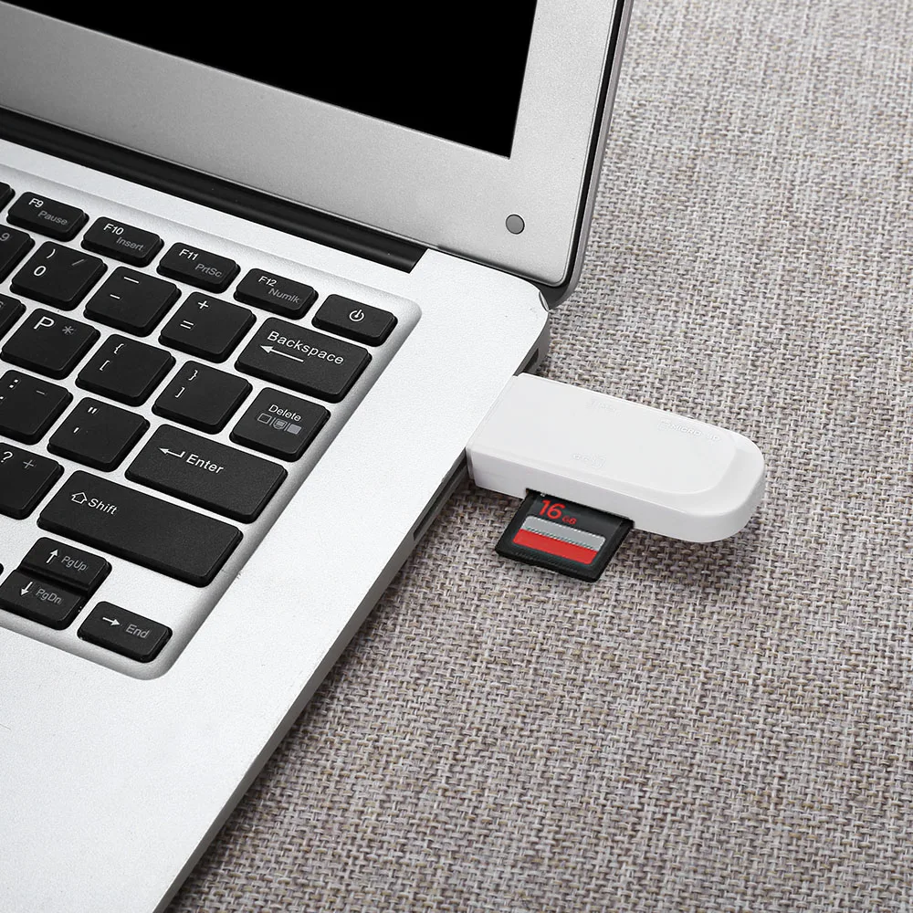 SSK SCRM060 кард ридер USB 2 0 с 3 слотами для карт памяти SD/MS/Micro SD|Картридеры| |