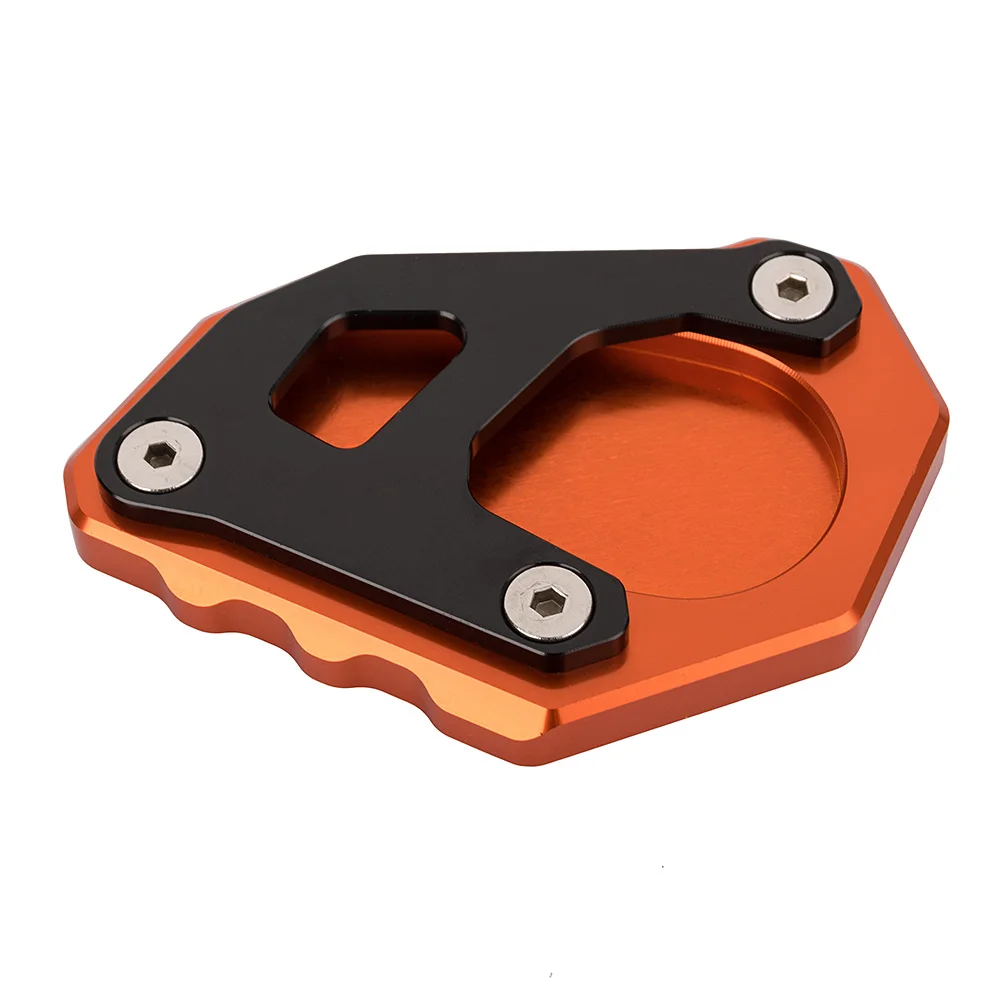 

Motorcycle Side Stand Enlarger Plate Kickstand Extension Pad For KTM 1290 Super Adventure R/S/T 15-19, 1090 Adventure R 17-19