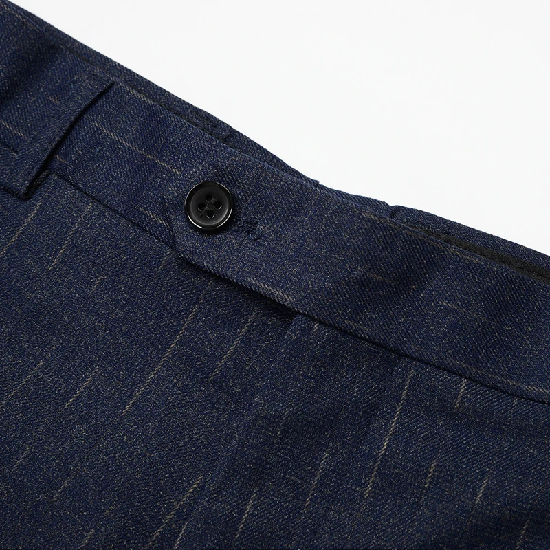 Новинка 2020 мужские классические Костюмные брюки высококачественные свободные