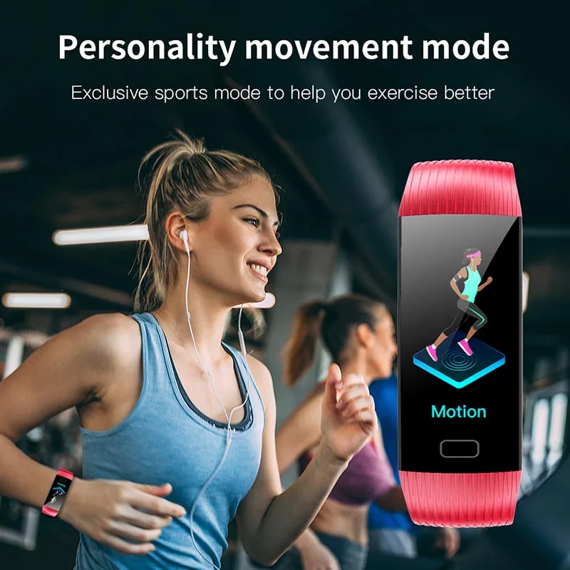 100% Original Z6 Pro Smart Bracelet Real-time Heart Rate Monitor Fitness Tracker Wristband Waterproof Blood Pressure Stopwatch |